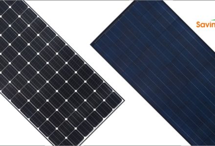 Lắp đặt năng lượng mặt trời với tấm pin poly và mono